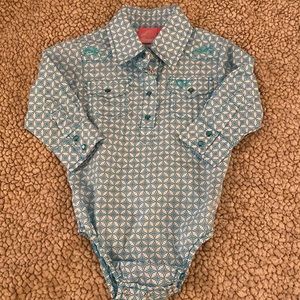Cowgirl Hardware Western Onesie